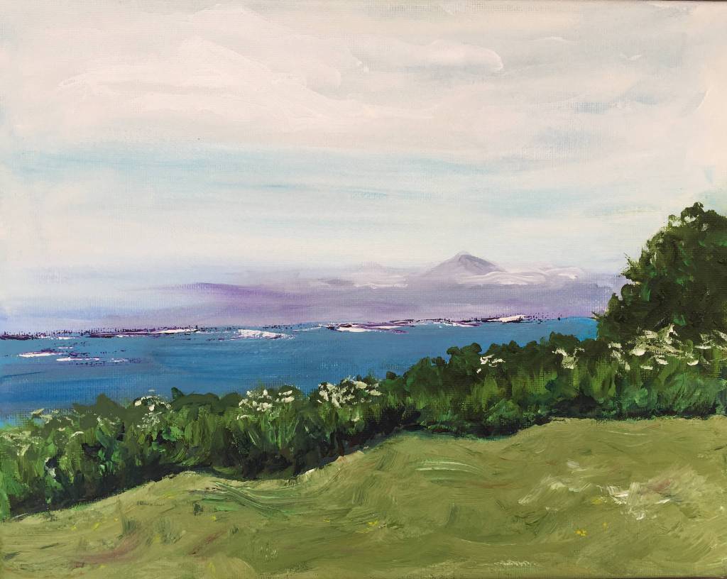 A painting by Kathi Drew on exhibit at Ptarmigan Arts. (Photo provided)