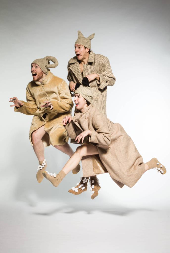 Members of BodyVox perform a piece in an undated photo. (Photo by Derrin Battles)