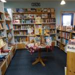 The cooking and reference section at the Homer Bookstore on Oct. 29, 2018, in Homer, Alaska. (Photo by Michael Armstrong/Homer News)