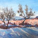 One of Diane Spence-Chormans paintings on display at Fireweed Gallery in Homer, Alaska. (Photo provided)