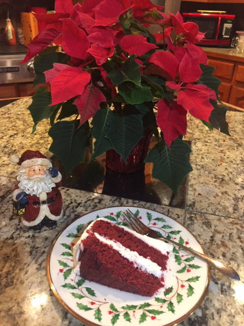 Teri Robls Red Velvet Cake with Cream Chesse Frosting. (Photo by Teri Robl)