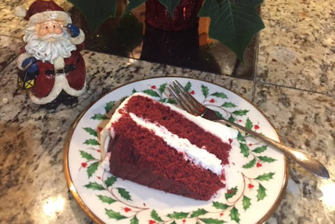 Teri Robls Red Velvet Cake with Cream Chesse Frosting. (Photo by Teri Robl)