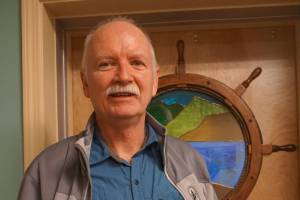 Interim Homer Volunteer Fire Department Chief Robert Purcell poses for a photo at Homer City Hall on Dec. 18, 2018, in Homer, Alaska. Purcell was a former HVFD chief from 1992-99. (Photo provided)