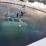 The F/V Nordic Viking sank in the Seward Harbor around the time it sank on Dec. 9 2018 in Seward, Alaska. (Photo courtesy of Alaska Department of Environmental Conservation)