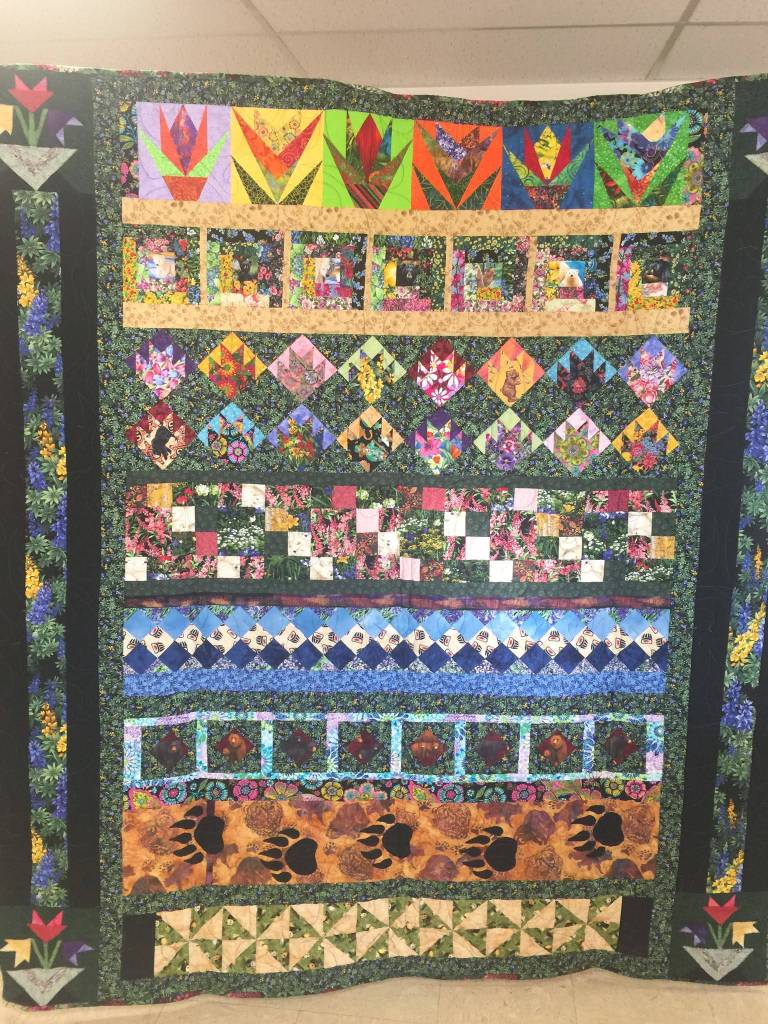 One of the quilts from 9 Women/9 Quilts, on exhibit at the Homer Council on the Arts. (Photo provided)