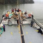 The 180-foot USCGC Ironwood, the first Coast Guard vessel to be homeported in Homer, was decommissioned in Kodiak on Oct. 6, 2000, and now serves as a training vessel for the Job Corps Tongue Point Seamanship Academy in Astoria, Oregon. (Photo courtesy of Daily Astorian)