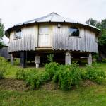 The Dean familys Creative Fire studios on Waterman Road includes their gallery, as seen here on a garden tour in July 2018 near Homer, Alaska. (Photo by Michael Armstrong/Homer News)
