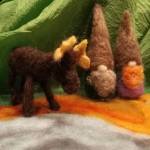 Some of Hanna Youngs felted figures. (Photo provided)