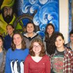 Homer High School students pose in celebration of being named Mariners on the Move for this quarter. Back row from left to right: Alia Bales, Ksenia Kuzmin, Kara Super and Bergen Knutson. Front row from left to right: Rylee Doughty, Ali McCarron, Alicia Bianchi and Emma Sulczynski. (Photo courtesy Paul Story)
