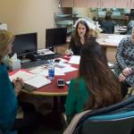 U.S. Sen. Lisa Murkowski, R-Alaska, speaks during an interview at the Juneau Empire on Monday, Feb. 18, 2019. (Michael Penn | Juneau Empire)
