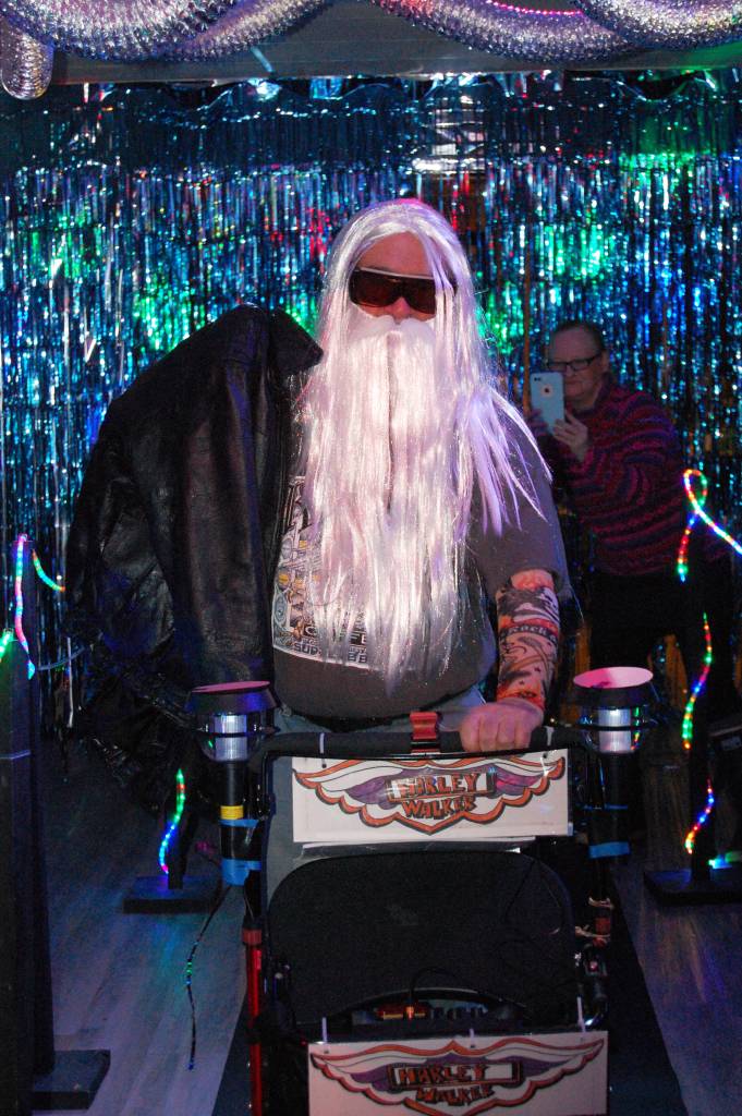 Michael Murray appears in the Homer Senior Citizens Inc. Annual Senior Fashion Show last Thursday, Feb. 21, 2019, at the Homer Senior Center in Homer, Alaska. The theme of the show was intergalactic. This show was a part of the centers Intergenerational program bringing all ages together to celebrate the senior population. (Photo provided)