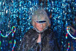 Lynda Reed appears in the Homer Senior Citizens Inc. Annual Senior Fashion Show last Thursday, Feb. 21, 2019, at the Homer Senior Center in Homer, Alaska. The theme of the show was intergalactic. This show was a part of the centers Intergenerational program bringing all ages together to celebrate the senior population. (Photo provided)