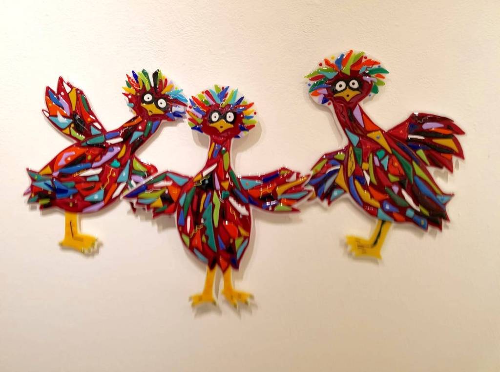 Art from Ptarmigan Arts Compassion/Passion show. (Photo provided)