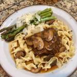 Swiss steak makes a great dish on dreary March days, as seen here on March 5, 2019, in the kitchen of Teri Robl in Homer, Alaska. (Photo by Teri Robl)