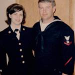 Kate and Ben Mitchell shortly before they got married on Nov. 4; 1967; at McCord Air Force Base in Tacoma; Washington. The Mitchells are in uniform for the U.S. Coast Guard. (Photo provided)