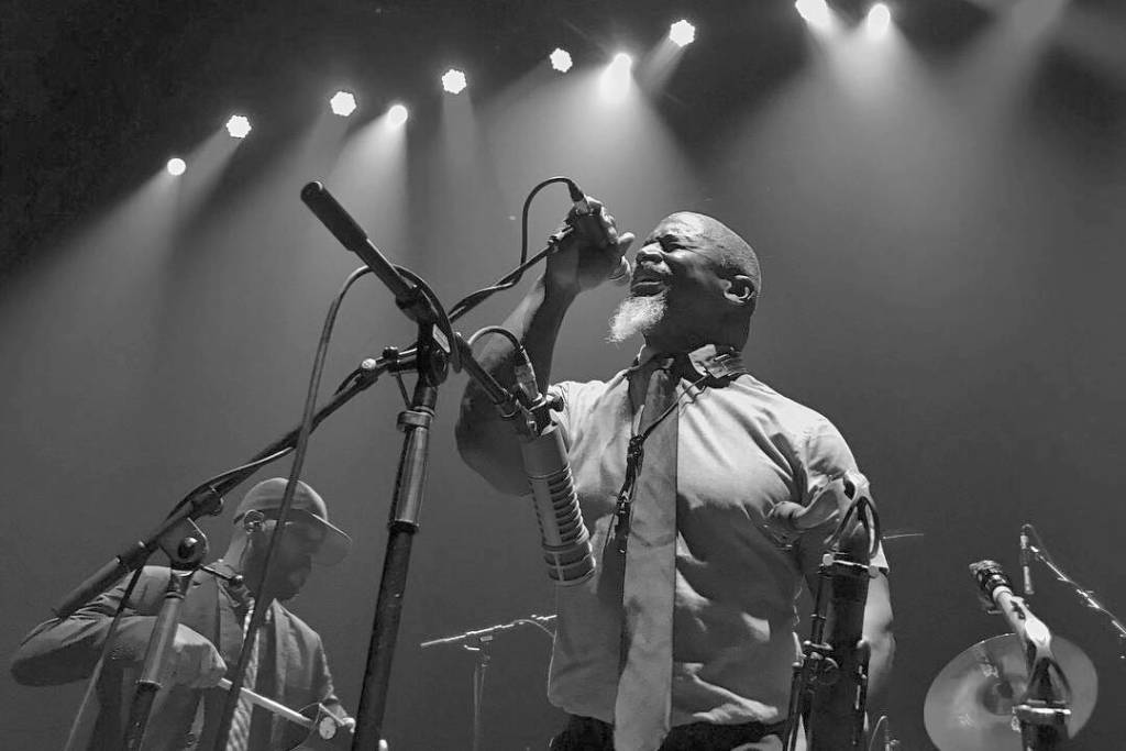 Photo provided                                Karl Densons Tiny Universe performs in this December 2017 photo.