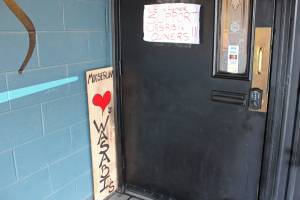 Community rallies around Wasabi’s Bistro after racist vandalism