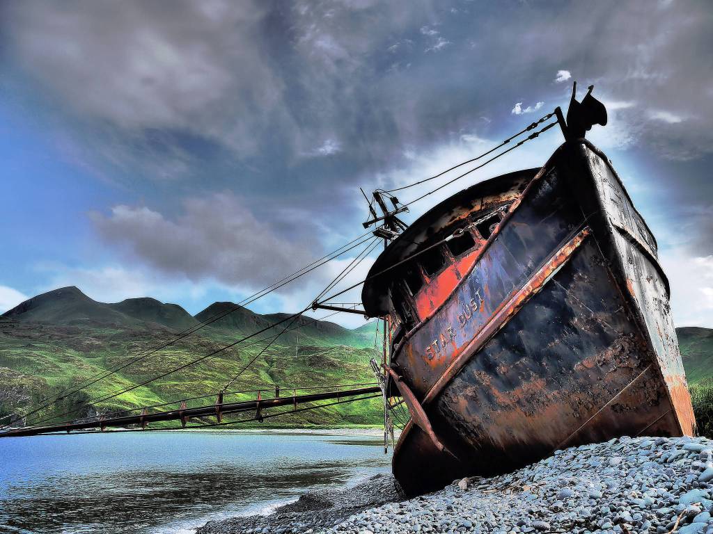 A photograph from Morgan Stewarts show, Rust, opening at Grace Ridge Brewery in April. (Photo by Morgan Stewart)