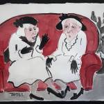 Art from the Shirley Timmreck retrospective show at the Homer Council on the Arts. (Photo provided)