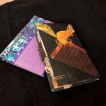 Art by Jenny Stroyeck, left, and Mary Huff, right, from By the Book at Ptarmigan Arts. (Photo provided)