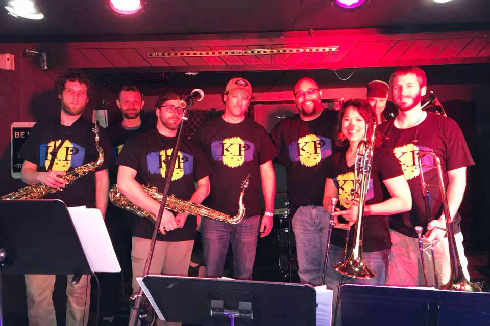 Members of the KP Brass Band pose in an undated photo. (Photo provided)