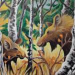 Laura Faeos work at Ptarmigan Arts.