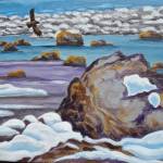 Laura Faeos work at Ptarmigan Arts.