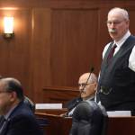 Sen. Bert Stedman, R-Sitka, speaks during debate on the size of the Alaska Permanent Fund Dividend in the Alaska Senate on Tuesday, June 4, 2019 in Juneau, Alaska. (Michael Penn | Juneau Empire)