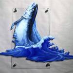 A painting from Bruce Nelsons exhibit showing for the month of July 2019 at the Art Shop Gallery in Homer, Alaska. (Photo provided)