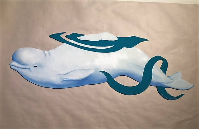 A painting from Bruce Nelsons exhibit showing for the month of July 2019 at the Art Shop Gallery in Homer, Alaska. (Photo provided)