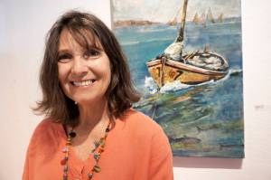 Walker’s paintings seek ‘a sense of the past and the present’