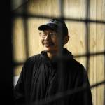 In this Thursday, June 27, 2019 photo, Stebbins Village Police Officer John Aluska provides a tour of the public safety building, in Stebbins, Alaska. Aluska has a criminal record but said it does not interfere with his police work. At least 14 cities in Alaska have employed police officers whose criminal records should have prevented them from being hired under state law, the Anchorage Daily News and ProPublica reported Saturday, July 20, 2019. (Bill Roth/Anchorage Daily News via AP)