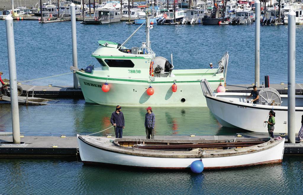 LML 144 is tied up at the Homer Harbor load and launch ramp on July 30, 2019, in Homer, Alaska. (Photo by Michael Armstrong)