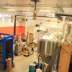 The distillery of the Kenai River Brewing Company in Soldotna, Alaska, is seen in April 2018. (Photo by Erin Thompson/Peninsula Clarion)