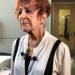 Judy Connolly attends a news conference where Alaska State Troopers announced an arrest in the death 41 years ago of her teenage daughter, Shelley, in Anchorage, Alaska, Tuesday, Sept. 3, 2019. Troopers say Gresham, Ore., police assisted in the arrest Friday of Donald F. McQuade after genetic DNA testing linked him to the death of Shelley, whose body was found in January 1978 down an embankment off the Seward Highway, south of Anchorage. (AP Photo/Rachel DOro)