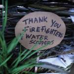One of the signs on Radiate, the 16th annual Burning Basket. The basket was burned on Sunday night, Sept. 15, 2019, at Mariner Park on the Homer Spit in Homer, Alaska. (Photo by Michael Armstrong/Homer News)