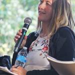 Storm Hansen-Cavasos, a candidate running for Homer City Council, speaks during a candidate forum Wednesday, Sept. 25, 2019 at the Homer Public Library in Homer, Alaska. (Photo by Megan Pacer/Homer News)
