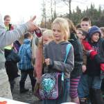 Students get fishy with annual egg take event