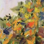 Kathleen L. Drews Mountain Ash is one of the pieces in the 5x7 show at the Homer Council on the Arts that opened on Nov. 1, 2019, in Homer, Alaska. (Photo by Michael Armstrong/Homer News)