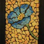 Cindy Nelsons Shell Mosaic is one of the pieces in the 5x7 show at the Homer Council on the Arts that opened on Nov. 1, 2019, in Homer, Alaska. (Photo by Michael Armstrong/Homer News)