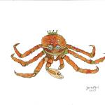 Photo provided by Paul Jauregui                                 Ecuadorian artist Paul Jaureguis Bear Fishing, part of his 100 Days in Alaska art created in 2019 during a visit to Alaska, including Homer.