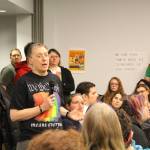 Tammie Willis speaks at the LGTBQ Town Hall at the Soldotna Public Library in Soldotna, Alaska on Jan. 4, 2020. (Photo by Brian Mazurek/Peninsula Clarion)