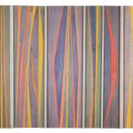 Ron Senungetuks triptych Aurora Borealis I, II, III is part of the Pratt Museums permanent collection. It was purchased in 2006 by the Rasmuson Foundation for the museum. He writes: The Aurora Borealis is self explanatory. It is about life and how we sense what is around us. Northern lights always move, change colors, and seemingly make noises. Sensing northern lights close up is an exciting experience. It is about beauty and energy. Ultimate meaning is substance and depth in life experience (Photo by Scott Dickerson courtesy of the Pratt Museum)