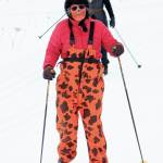 A skier dressed as a tiger makes her way up a hill during this years Ski for Women on Sunday, Feb. 2, 2020 at the Lookout Trails on Ohlson Mountain Road near Homer, Alaska. (Photo by Megan Pacer/Homer News)