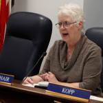 Rep. Louise Stutes, R-Kodiak seen in this April 2019 photo was selected to serve on a nine-member Alaska Marine Highway Reshaping Work Group by Speaker of the House Bryce Edgmon, I-Dillingham. Whether she will be appointed by Gov. Mike Dunleavy remains to be seen. (Alex McCarthy | Juneau Empire File)