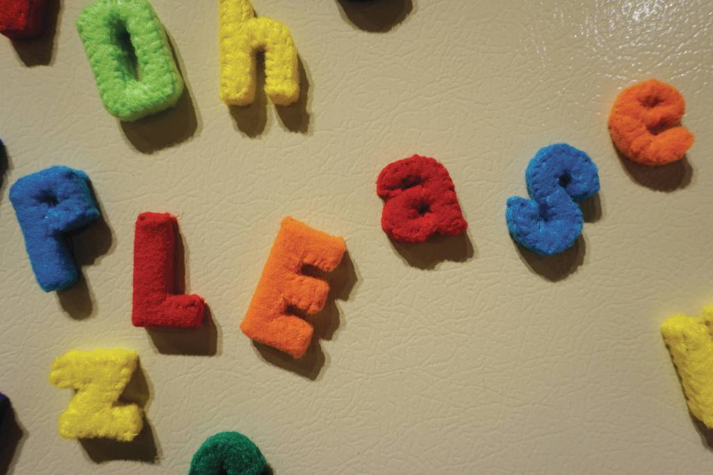 A close-up of Tamara Wilsons Electric Bill, as seen at the First Friday opening on Feb. 15, 2020, of her show, Macaroni and Cheese, at Bunnell Street Arts Center in Homer, Alaska. (Photo by Michael Armstrong/Homer News)