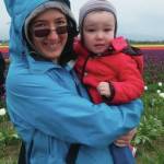 This undated photo of Anesha Duffy Murnane shows her wearing the blue jacket and carrying the plaid purse similar to how she appeared in an Oct. 17, 2020, security camera photo taken in Homer, Alaska. (Photo courtesy of Sara and Ed Berg)