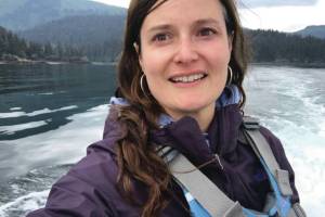 Mercedes OLeary Harness in a photo taken in July 2019 in Kachemak Bay, Alaska. (Photo courtesy Mercedes OLeary Harness)