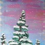 Daisy Walkers Tree is part of the art in the Homer Council on the Arts Jubilee student art show, opening online through HCOAs website on April 3, 2020, in Homer, Alaska. (Photo courtesy Homer Council on the Arts)