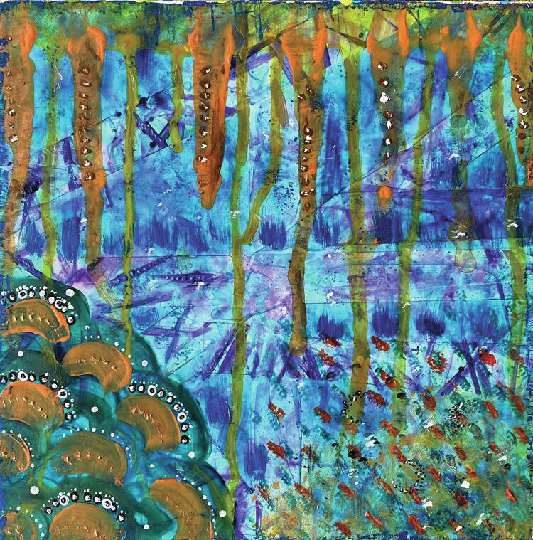 Natalie Farrens Melty is part of the art in the Homer Council on the Arts Jubilee student art show, opening online through HCOAs website on April 3, 2020, in Homer, Alaska. (Photo courtesy Homer Council on the Arts)